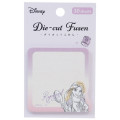Japan Disney Die-cut Sticky Notes - Rapunzel / Fabric Style - 1
