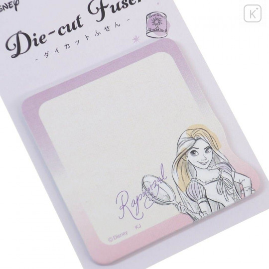 Japan Disney Die-cut Sticky Notes - Rapunzel / Fabric Style - 2