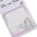 Japan Disney Die-cut Sticky Notes - Rapunzel / Fabric Style - 2