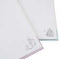 Japan Disney A6 Ring Notebook - Ariel / Fabric Style - 3