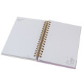 Japan Disney A6 Ring Notebook - Rapunzel / Fabric Style - 2