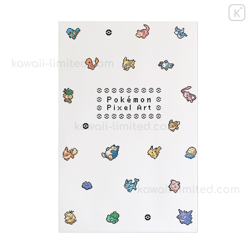 Pokémon Pixel Art, Part 1: Japanese Sticker Pack by The Pokemon