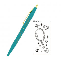Japan Sailor Moon Gold Clip Ball Pen - Super Sailor Neptune Teal Green