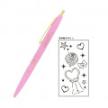 Japan Sailor Moon Gold Clip Ball Pen - Super Sailor Chibi Moon Baby Pink - 1
