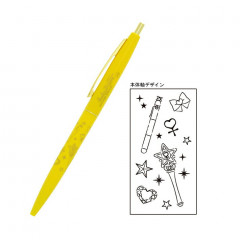 Japan Sailor Moon Gold Clip Ball Pen - Super Sailor Venus Yellow