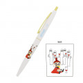 Japan Moomin Gold Clip Ball Pen - White - 1