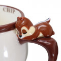 Japan Disney Ceramic Mug - Chip / Sleeping - 3
