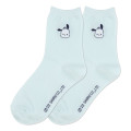 Japan Sanrio Crew Socks - Pochacco - 1