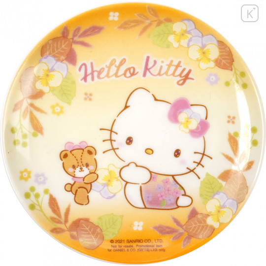 Sanrio Accessory Small Tray Plate - Hello Kitty / Orange - 1