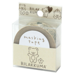 Japan San-X Washi Masking Tape - Rilakkuma's Messages