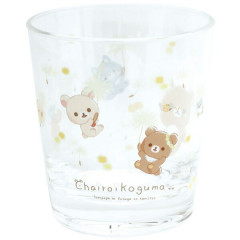Japan San-X Acrylic Cup - Rilakkuma / Dandelions and Twin Hamsters A