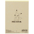 Japan Pokemon A6 Notepad - Pikachu : Poke Days 4 Pink - 6