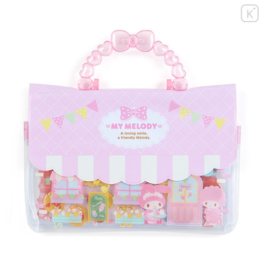 Japan Sanrio Playing Sticker Bag - My Melody : Cafe - 1