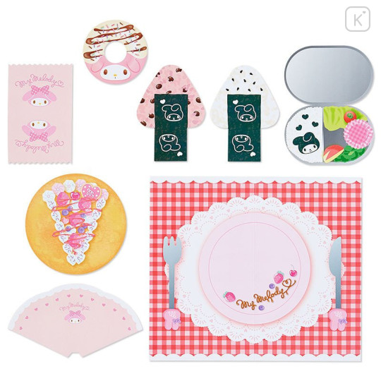 Japan Sanrio Playing Sticker Bag - My Melody : Cafe - 4