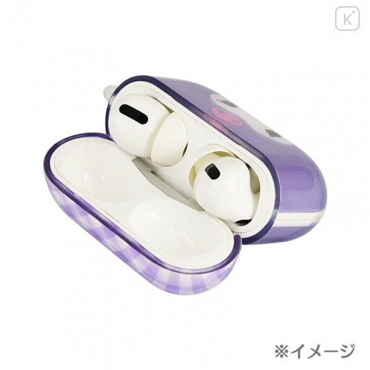 Japan Sanrio AirPods Pro Soft Case - Kuromi - 4