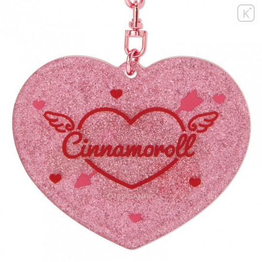 Japan Sanrio Acrylic Keychain - Cinnamoroll / Cupit - 4