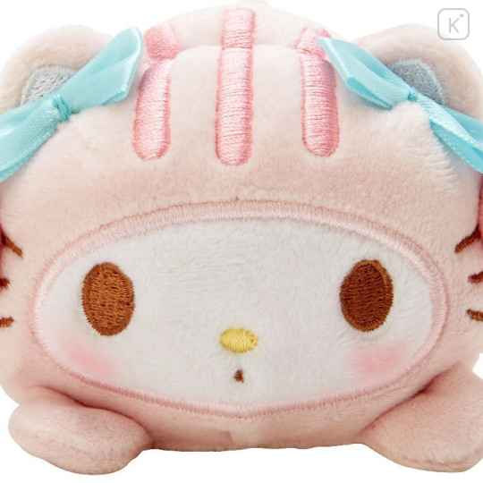 Japan Sanrio Mochimochi Mascot - My Melody / Cat - 4