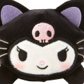 Japan Sanrio Mochimochi Mascot - Kuromi : Cat - 4