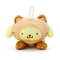 Japan Sanrio Mascot Holder - Pompompurin / Cat - 1