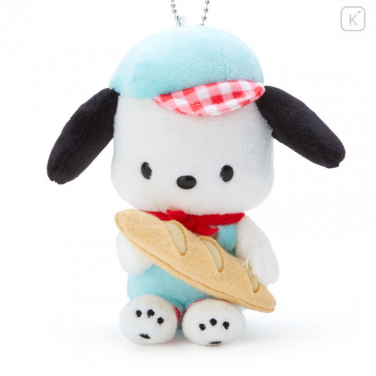 Japan Sanrio Mascot Holder - Pochacco / Hapidanbui Cooking - 2