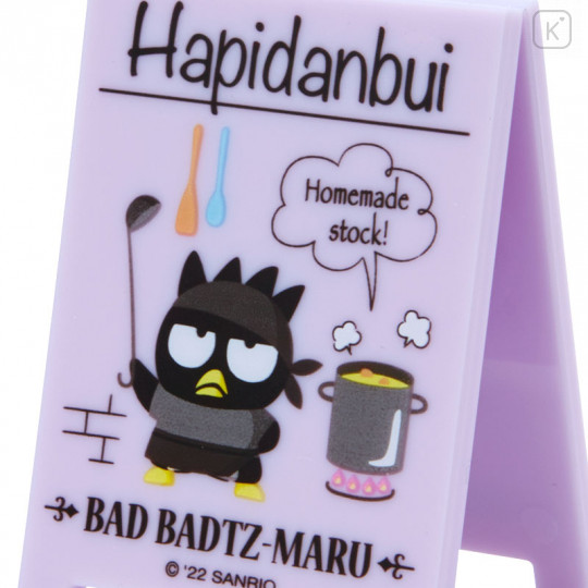 Japan Sanrio Signboard Clip - Badtz-maru / Hapidanbui Cooking - 3