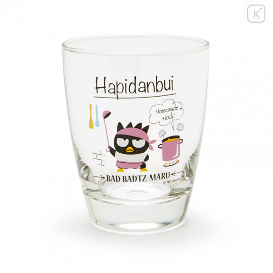 Japan Sanrio Glass - Badtz-maru / Hapidanbui Cooking - 1