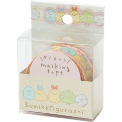 Japan San-X Die-cut Washi Masking Tape - Sumikko Gurashi / Minniko