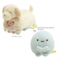 Japan San-X Sumikko Gurashi Plush Set - Tapioca / Dog Cosplay with Puppy - 3