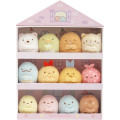 Japan San-X Plush Storage - Sumikko Gurashi / House Pink - 4