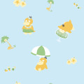 Japan Pokemon Sarasa Clip Gel Pen - Psyduck - 2