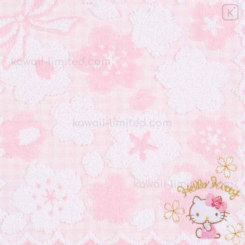 Japan Sanrio Petit Towel - Hello Kitty / 2022 Sakura | Kawaii Limited