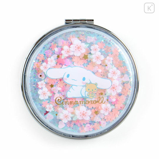 Japan Sanrio 2-sided Mirror - Cinnamoroll / 2022 Sakura - 1