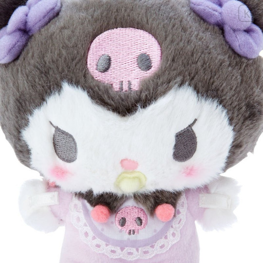 Japan Sanrio Plush Doll (M) - Baby Kuromi : Pitatto Friends - 5