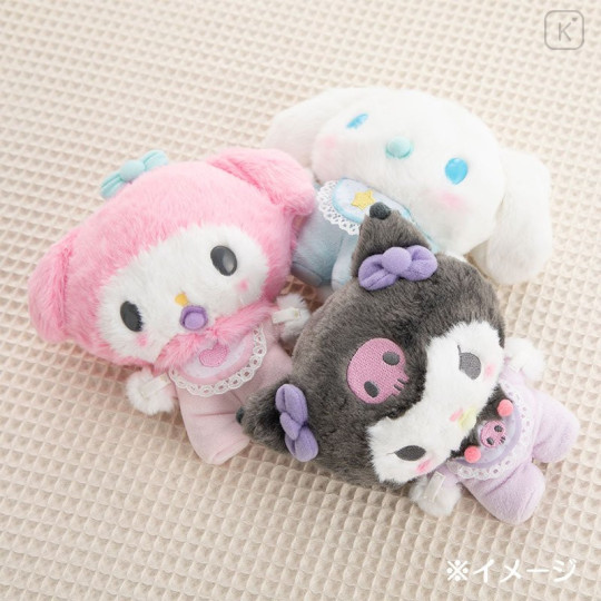 Japan Sanrio Plush Doll (M) - Baby Kuromi : Pitatto Friends - 6