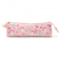 Japan Sanrio Slim Pen Case - My Melody / Colorful Flowers