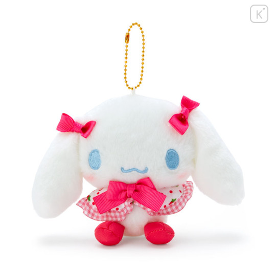 Japan Sanrio Mascot Holder - Cinnamoroll : Strawberry Dress - 1