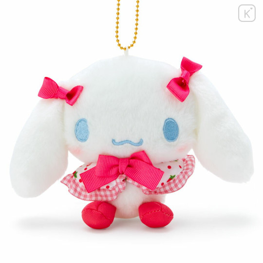 Japan Sanrio Mascot Holder - Cinnamoroll : Strawberry Dress - 2