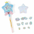 Japan Sanrio Pen & Memo Set - Cinnamoroll / Magic Wand - 1