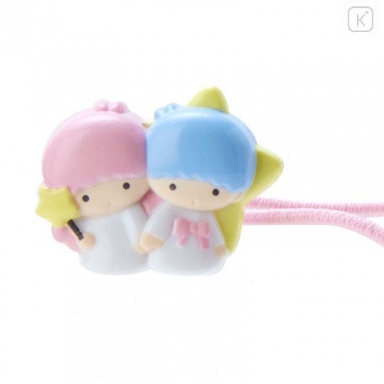 Japan Sanrio Kids Mascot Hair Tie - Little Twin Stars / Heart - 2