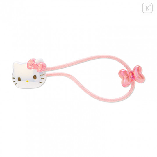 Japan Sanrio Mascot Hair Tie - Hello Kitty / Ribbon - 1