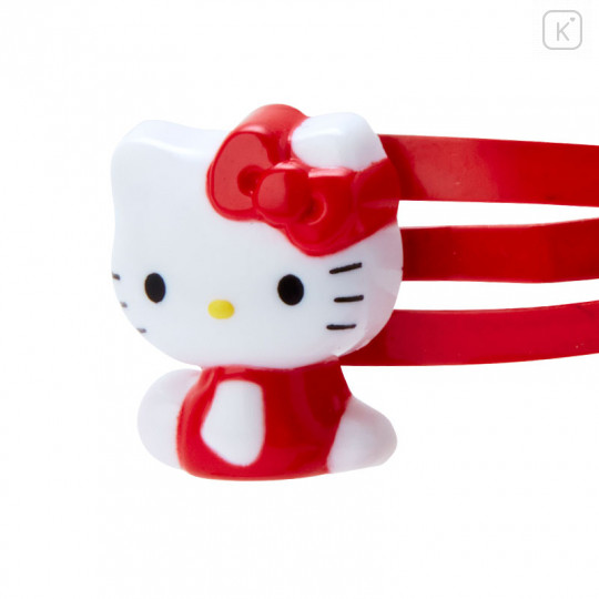 Japan Sanrio Hairpin Set - Hello Kitty / Red - 2