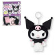 Japan Sanrio Keychain Plush Sewing Kit - Kuromi