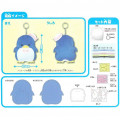 Japan Sanrio Keychain Plush Sewing Kit - Tuxedosam - 4
