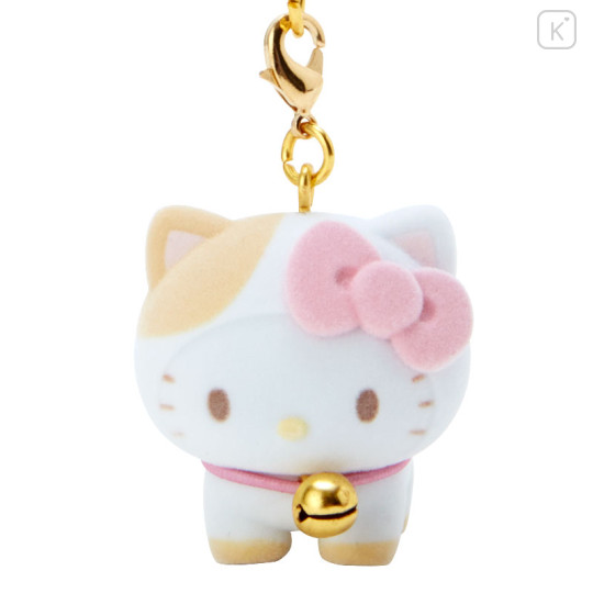 Japan Sanrio Netsuke with Bell - Hello Kitty : Cat - 3