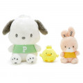 Japan Sanrio Plush Toy Set - Pochacco / Spring Breeze - 1