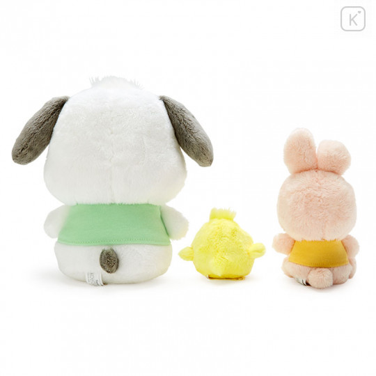 Japan Sanrio Plush Toy Set - Pochacco / Spring Breeze - 2