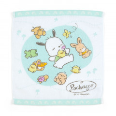 Japan Sanrio Hand Towel - Pochacco / Spring Breeze