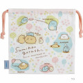 Japan San-X Drawstring Bag - Sumikko Gurashi / Dog Cosplay with Puppy White - 2