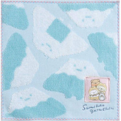 Japan San-X Mini Towel - Sumikko Gurashi / Dog Cosplay with Puppy Blue