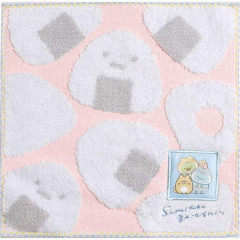 Japan San-X Mini Towel - Sumikko Gurashi / Dog Cosplay with Puppy Pink